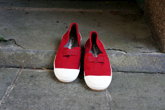 Betty-暗紅/懶人鞋/好孕鞋/新手媽媽/休閒鞋/帆布鞋 特價990元