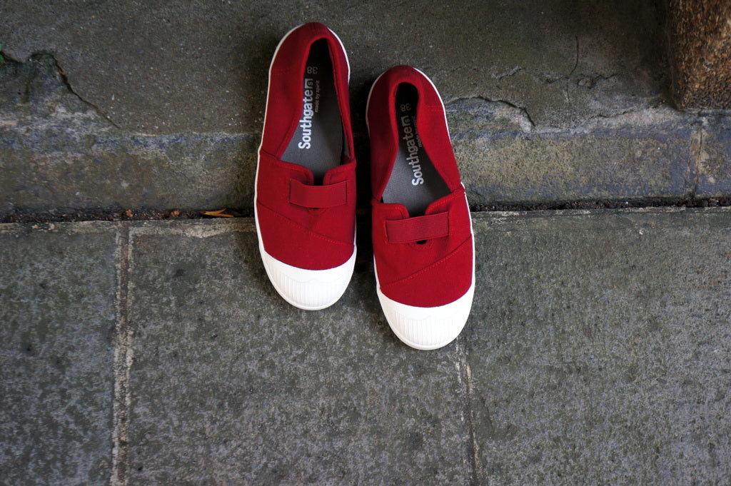 Betty-暗紅/懶人鞋/好孕鞋/新手媽媽/休閒鞋/帆布鞋 特價990元