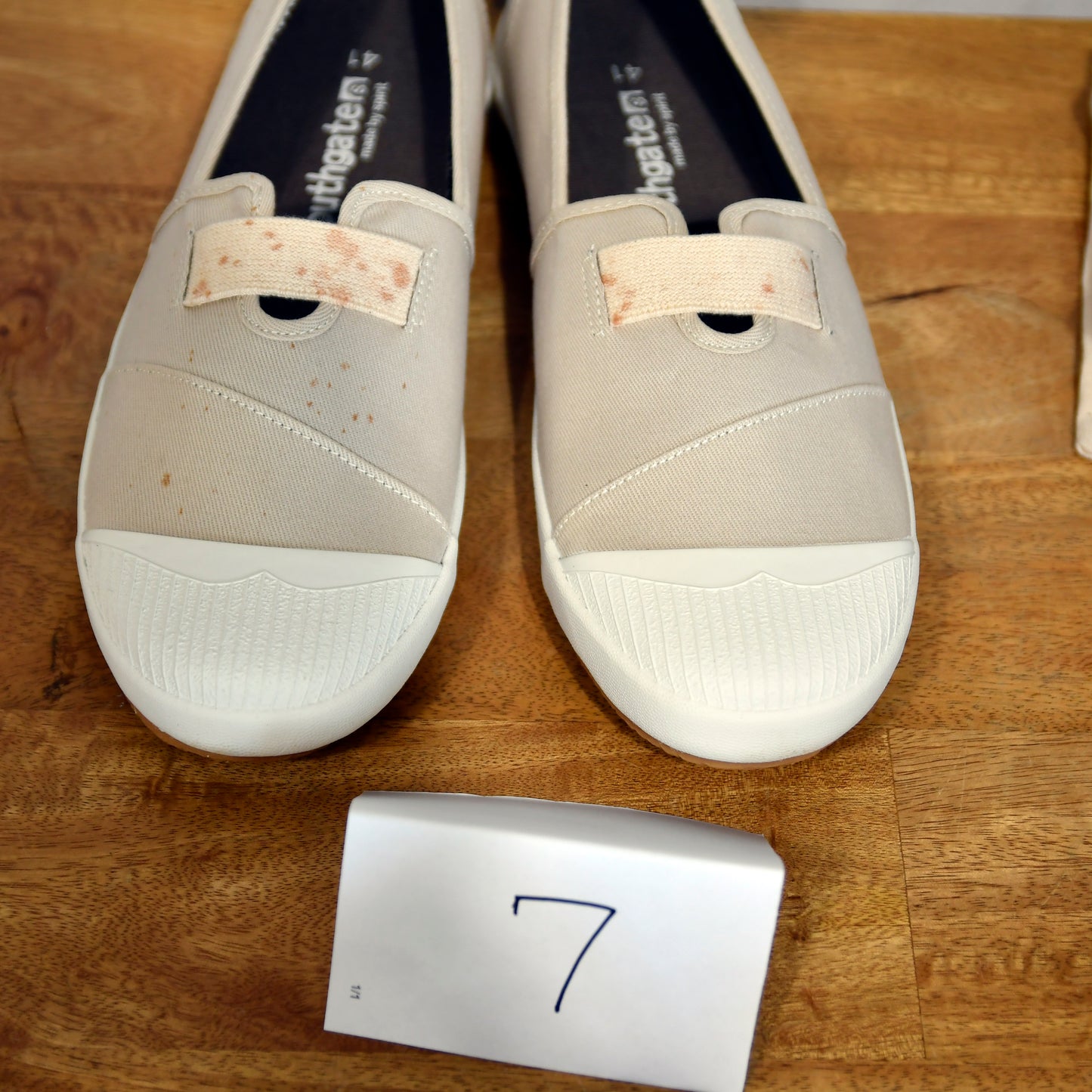 FREE green canvas shoes