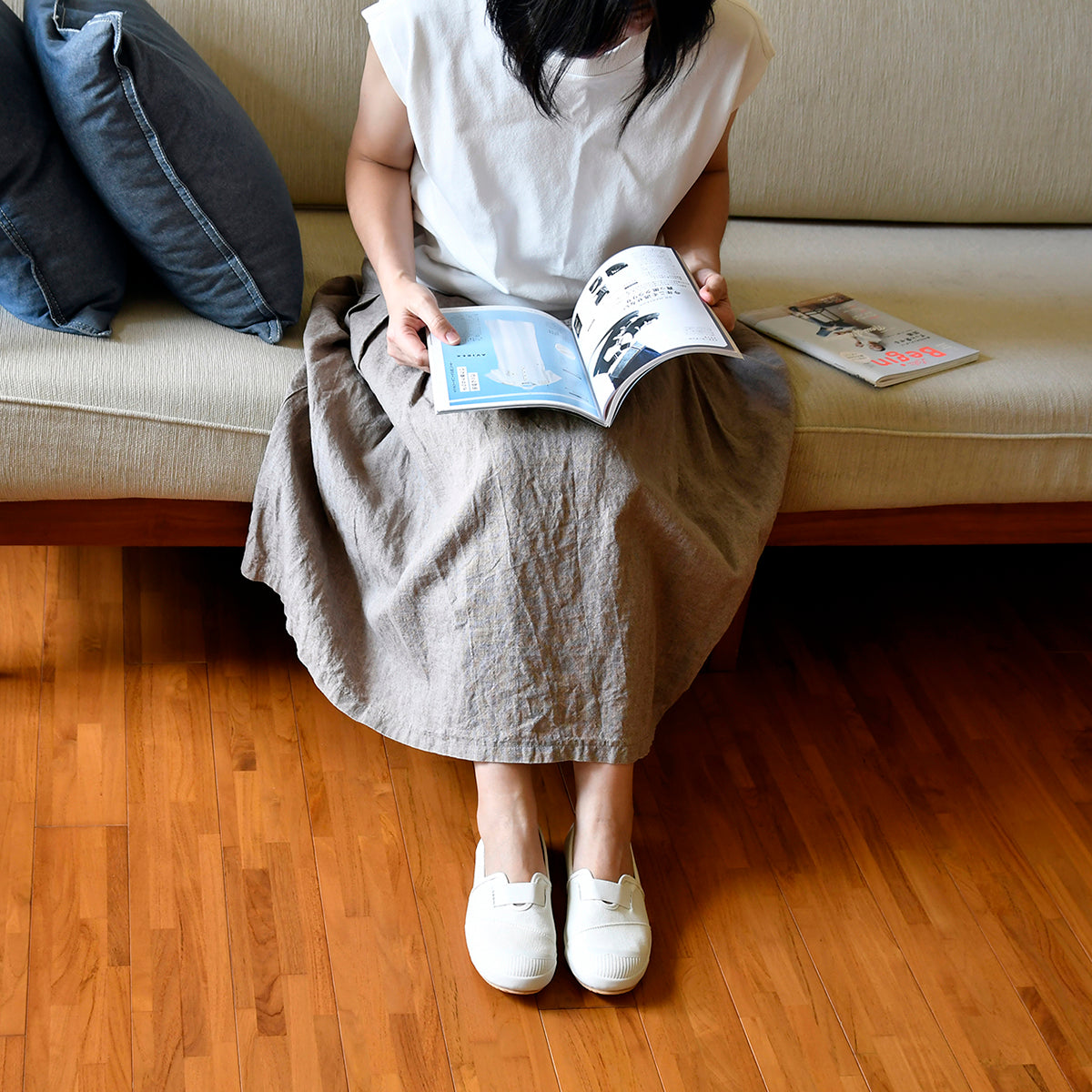 betty棉白/簡單/休閒鞋/好孕鞋/新手媽媽/帆布鞋